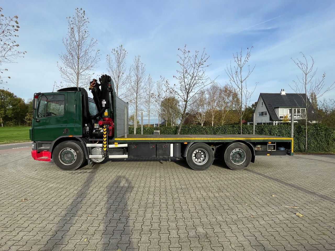 DAF CF 75.310 With Palfinger PK20002 crane - Camión caja abierta, Camión grúa: foto 3 DAF CF 75.310 With Palfinger PK20002 crane - Camión caja abierta, Camión grúa: foto 3