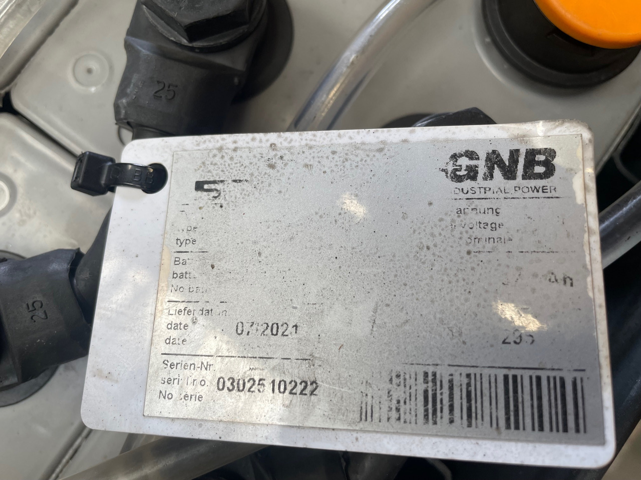 24 Volt I 3 PZS 375 - Acumulador para Equipo de manutención: foto 2 24 Volt I 3 PZS 375 - Acumulador para Equipo de manutención: foto 2