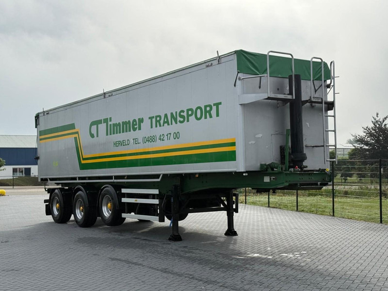 Bulthuis TATA 23 58m3, LIFT EN STUURAS. - Semirremolque volquete: foto 1 Bulthuis TATA 23 58m3, LIFT EN STUURAS. - Semirremolque volquete: foto 1