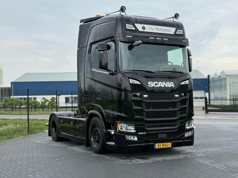 Scania 500S NGS VOLLUCHT, COMPRESSOR, LEER, VOL SPOILER. - Cabeza tractora: foto 1 Scania 500S NGS VOLLUCHT, COMPRESSOR, LEER, VOL SPOILER. - Cabeza tractora: foto 1