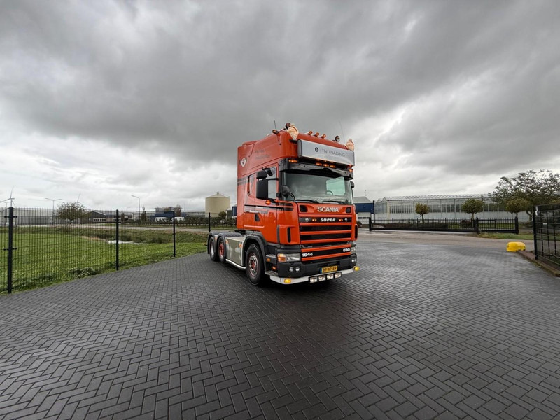 Scania R 164 GA 6X2/4 NA 580 SHOW TRUCK, GESTUURDE VOORLOPER, COMPLEET, TOP. - Cabeza tractora: foto 4 Scania R 164 GA 6X2/4 NA 580 SHOW TRUCK, GESTUURDE VOORLOPER, COMPLEET, TOP. - Cabeza tractora: foto 4