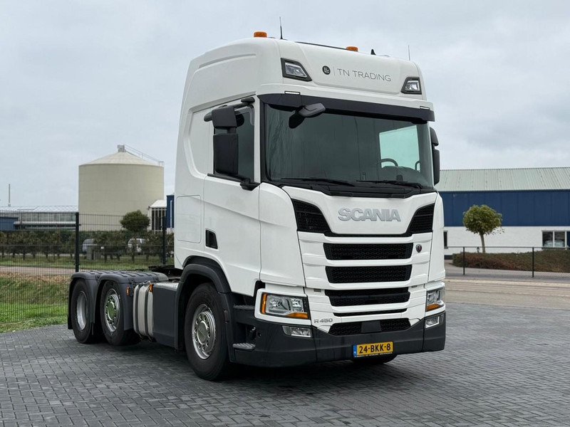 Scania R450 RETARDER, TWEE TANKS, GESTUURDE VOORLOPER, TOP! - Cabeza tractora: foto 1 Scania R450 RETARDER, TWEE TANKS, GESTUURDE VOORLOPER, TOP! - Cabeza tractora: foto 1