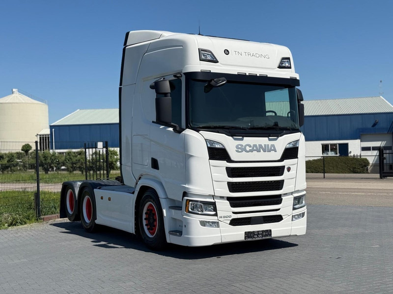 Scania R500 VOLLUCHT, RETARDER, 3.15WB, LEER, LED, VOL SPOILER. - Cabeza tractora: foto 1 Scania R500 VOLLUCHT, RETARDER, 3.15WB, LEER, LED, VOL SPOILER. - Cabeza tractora: foto 1