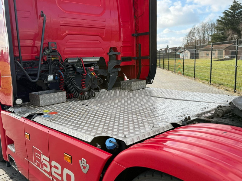 Cabeza tractora Scania R520 V8 NGS VOLLUCHT, LEER, BULLBAR, ZONDER EGR, BOOGIE.: foto 10