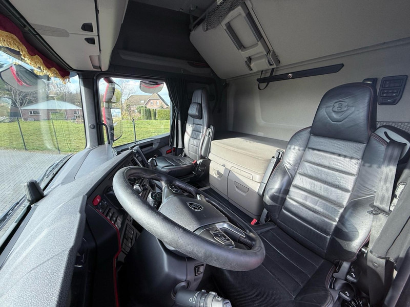 Cabeza tractora Scania R520 V8 NGS VOLLUCHT, LEER, BULLBAR, ZONDER EGR, BOOGIE.: foto 18