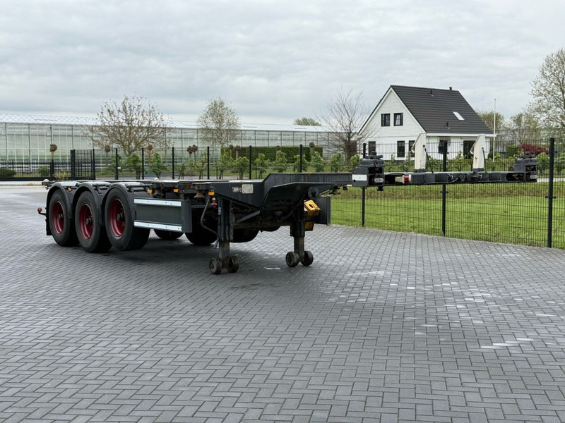 Nooteboom FT-43-03V MULTI CHASSIS, ALLE AANSLUITINGEN, LIFTAS. - Semirremolque portacontenedore/ Intercambiable: foto 1 Nooteboom FT-43-03V MULTI CHASSIS, ALLE AANSLUITINGEN, LIFTAS. - Semirremolque portacontenedore/ Intercambiable: foto 1