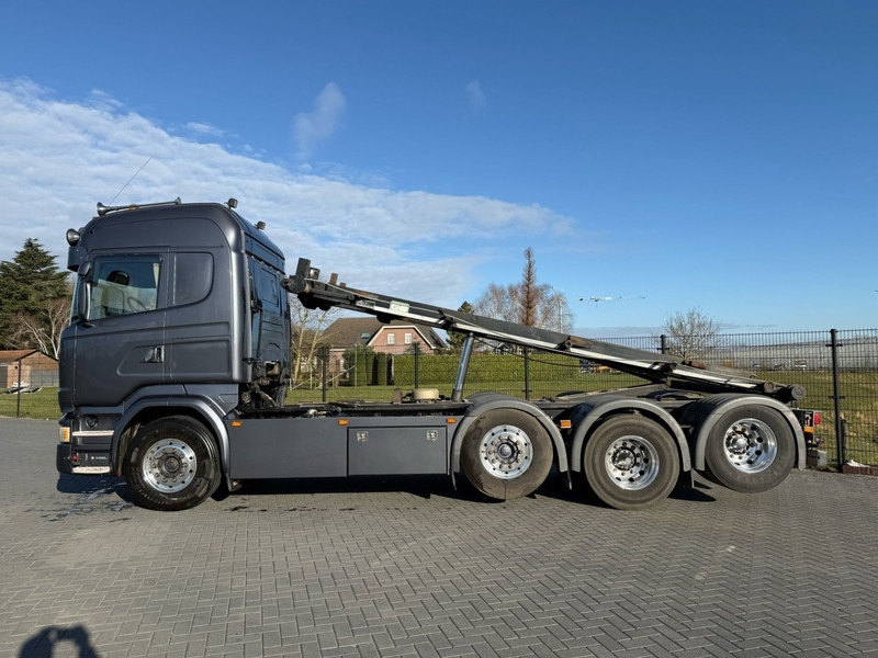Scania R450 HANDGESCHAKELD, KABELSYSTEEM, ALCOA, LEATHER. - Camión multibasculante: foto 4 Scania R450 HANDGESCHAKELD, KABELSYSTEEM, ALCOA, LEATHER. - Camión multibasculante: foto 4