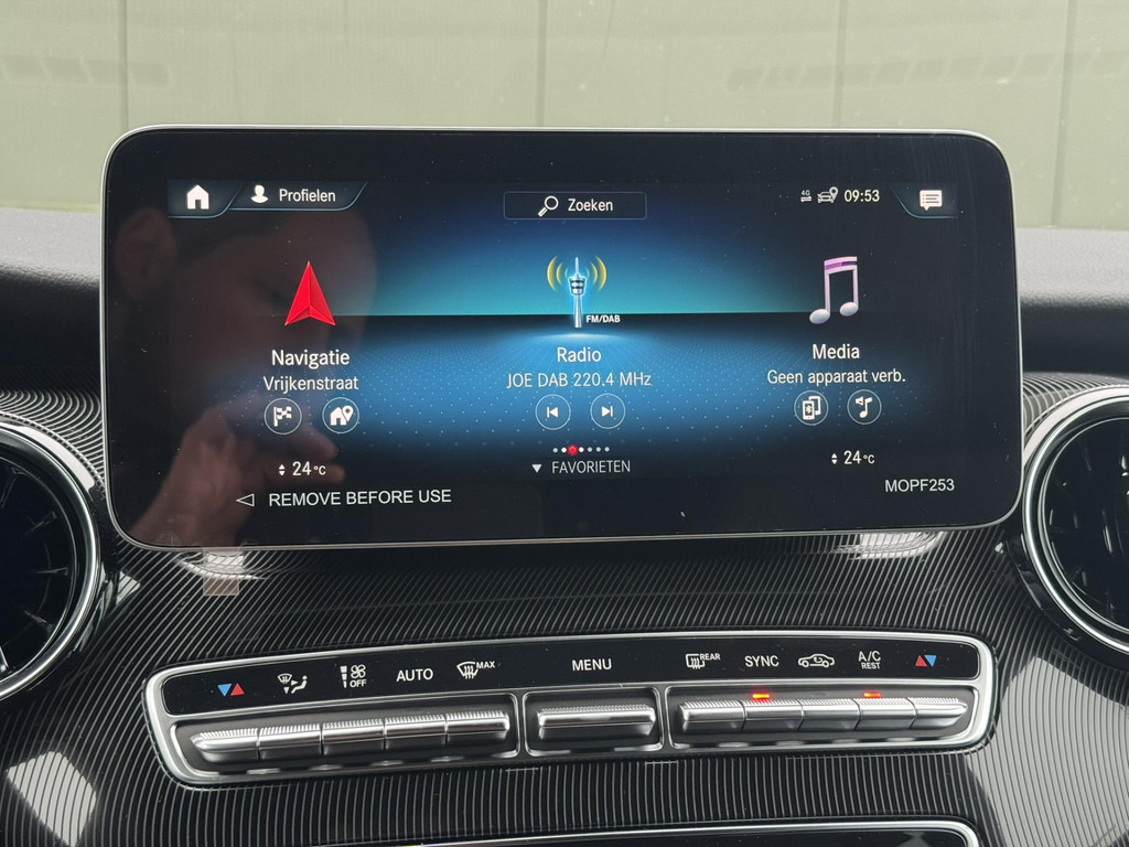 Furgoneta combi Mercedes-Benz V-Klasse-300d L3 Avantgarde AMG 360 Camera Burmester Groot scherm Adaptieve cruise: foto 18
