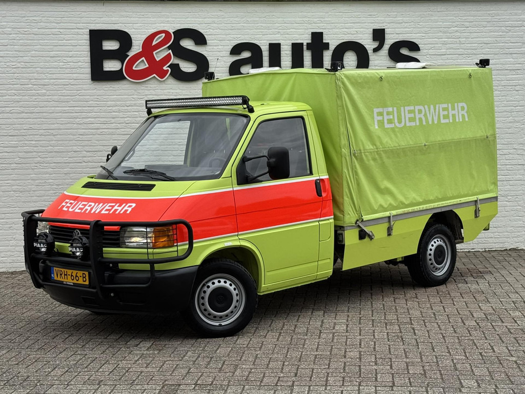 Volkswagen Transporter-2.5 292 syncro ex Zwitserse brandweer Trekhaak Verstralers Laadruimte ventilatie - Furgoneta con lona: foto 1 Volkswagen Transporter-2.5 292 syncro ex Zwitserse brandweer Trekhaak Verstralers Laadruimte ventilatie - Furgoneta con lona: foto 1