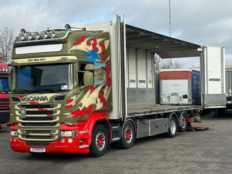 Scania R580 V8 8x2*6 Ekeri Full Side Opening / Retarder / 605 Tkm / Full Air - Camión caja cerrada: foto 2 Scania R580 V8 8x2*6 Ekeri Full Side Opening / Retarder / 605 Tkm / Full Air - Camión caja cerrada: foto 2