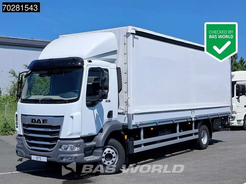 DAF XB 290 4X2 NEW! 16tonner Automatic Ladebordwand ACC Euro 6 - Camión lona: foto 1 DAF XB 290 4X2 NEW! 16tonner Automatic Ladebordwand ACC Euro 6 - Camión lona: foto 1