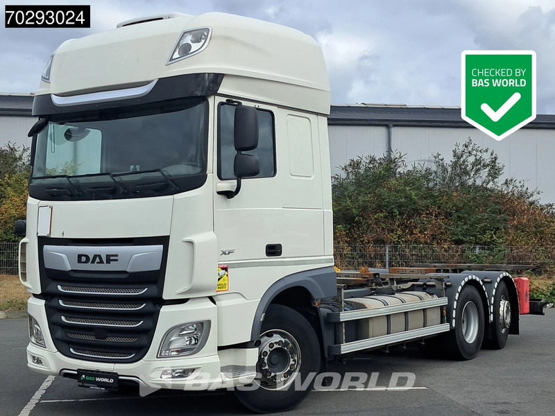 DAF XF 480 6X2 SSC FAN Retarder Lift-Lenkachse ACC LED Euro 6 - Camión portacontenedore/ Intercambiable: foto 1 DAF XF 480 6X2 SSC FAN Retarder Lift-Lenkachse ACC LED Euro 6 - Camión portacontenedore/ Intercambiable: foto 1