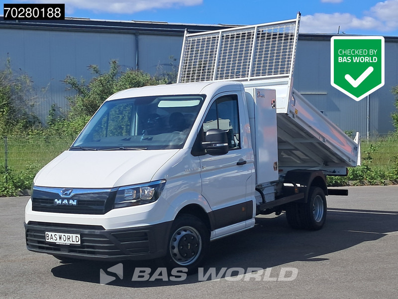 MAN TGE 5.120 Kipper Doppelbereifung 3,5t AHK Navi Kamera Klima Tempomat Euro6 2m3 A/C Towbar Cruise control - Furgoneta basculante: foto 1 MAN TGE 5.120 Kipper Doppelbereifung 3,5t AHK Navi Kamera Klima Tempomat Euro6 2m3 A/C Towbar Cruise control - Furgoneta basculante: foto 1