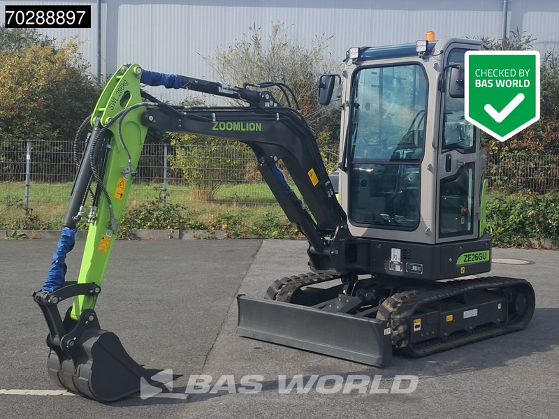 Zoomlion ZE26 GU Klimaanlage – CE-zertifiziert - Miniexcavadora: foto 1 Zoomlion ZE26 GU Klimaanlage – CE-zertifiziert - Miniexcavadora: foto 1