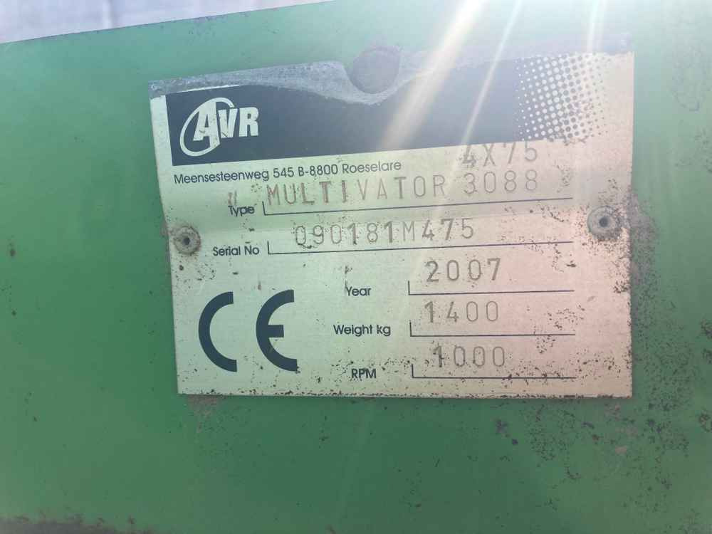 AVR AVR - Multivator - Cosechadora: foto 2 AVR AVR - Multivator - Cosechadora: foto 2
