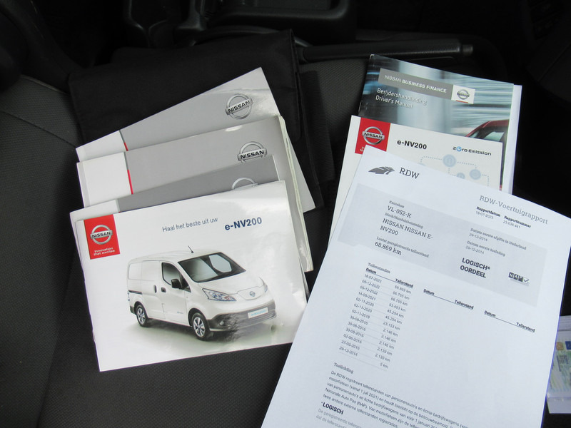 Furgoneta pequeña, Furgoneta eléctrica Nissan E-NV200 Business 24KW Navi, Camera, MARGE ( geen BTW ): foto 11 Furgoneta pequeña, Furgoneta eléctrica Nissan E-NV200 Business 24KW Navi, Camera, MARGE ( geen BTW ): foto 11