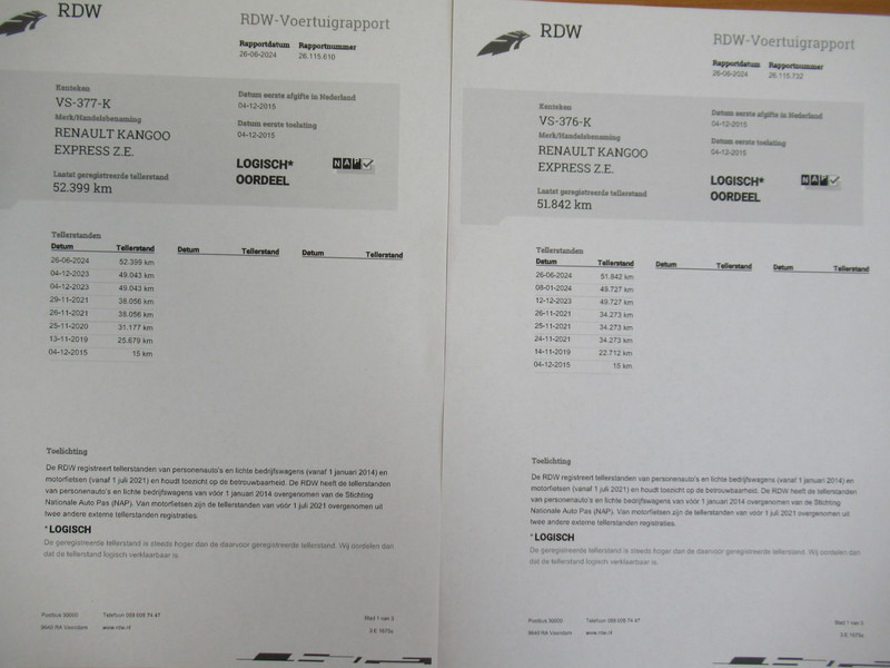Furgoneta pequeña, Furgoneta eléctrica Renault Kangoo Z.E. Express accu = eigendom Battery-Owned: foto 14 Furgoneta pequeña, Furgoneta eléctrica Renault Kangoo Z.E. Express accu = eigendom Battery-Owned: foto 14