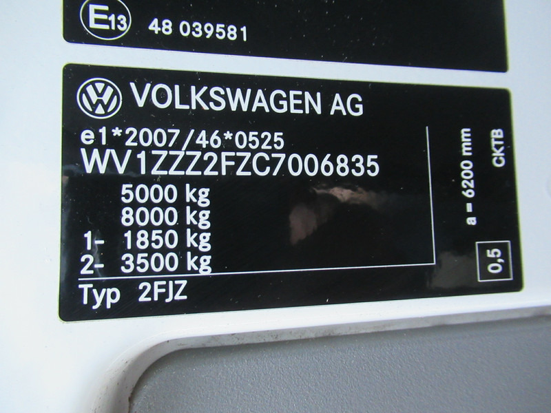 Furgoneta caja abierta, Furgoneta combi Volkswagen Crafter 50 2.0TDI 80KW DOKA Dubbelcabine: foto 15
