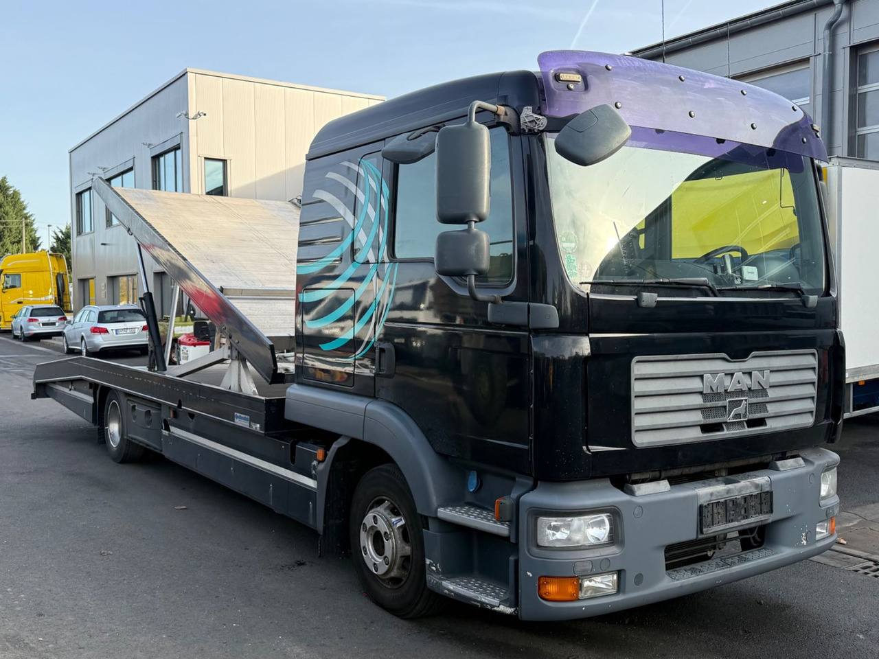 MAN TGL 8.210BL Moetefindt Doppelstock, Klima, Winde - Camión portavehículos: foto 3 MAN TGL 8.210BL Moetefindt Doppelstock, Klima, Winde - Camión portavehículos: foto 3