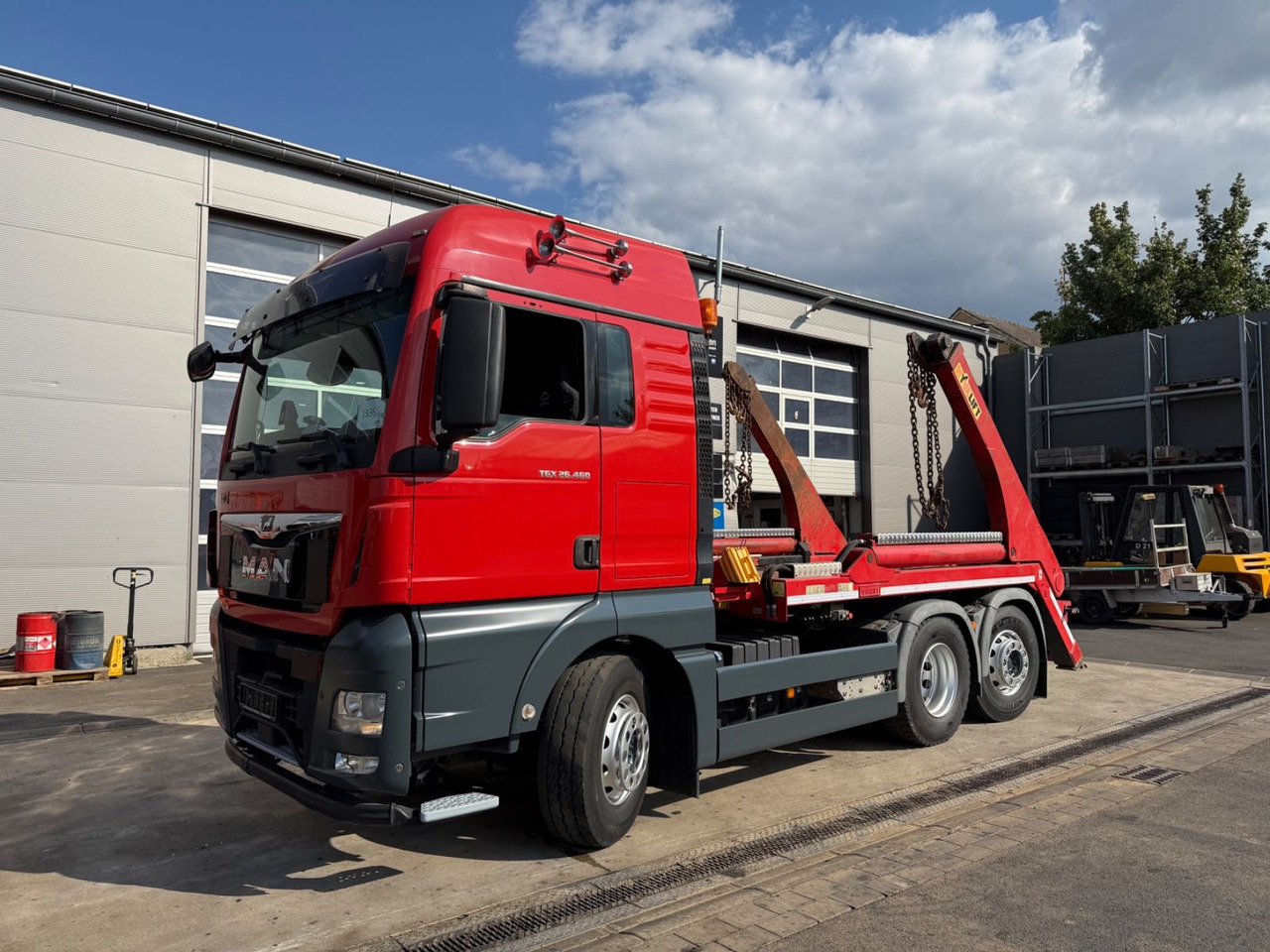 MAN TGX 26.460 ADR/ Retarder/ Hyva/ Funk/ Lenk-Lift - Camión volquete: foto 1 MAN TGX 26.460 ADR/ Retarder/ Hyva/ Funk/ Lenk-Lift - Camión volquete: foto 1