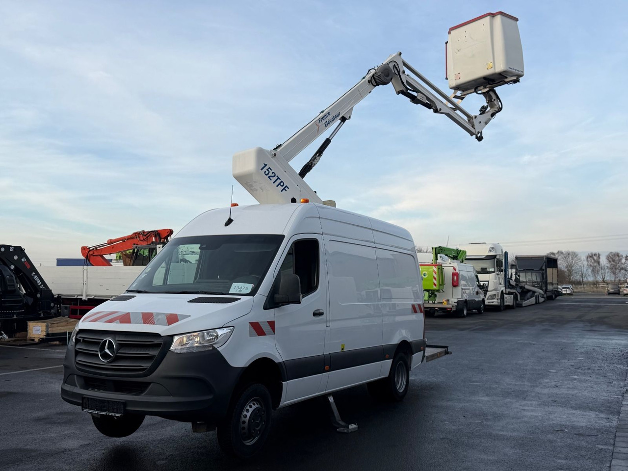 Mercedes-Benz Sprinter 516 CDI 15m/2-Punkt/Tüv neu/265kg - Camión con plataforma elevadora: foto 2 Mercedes-Benz Sprinter 516 CDI 15m/2-Punkt/Tüv neu/265kg - Camión con plataforma elevadora: foto 2