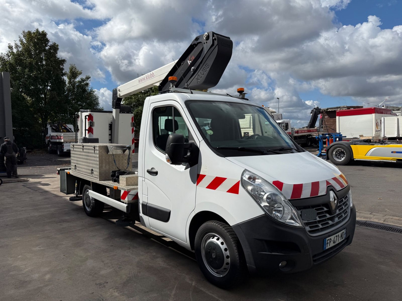 Renault Master III Steiger Klubb K26 / 11,2m / 200Kg - Camión con plataforma elevadora: foto 3 Renault Master III Steiger Klubb K26 / 11,2m / 200Kg - Camión con plataforma elevadora: foto 3