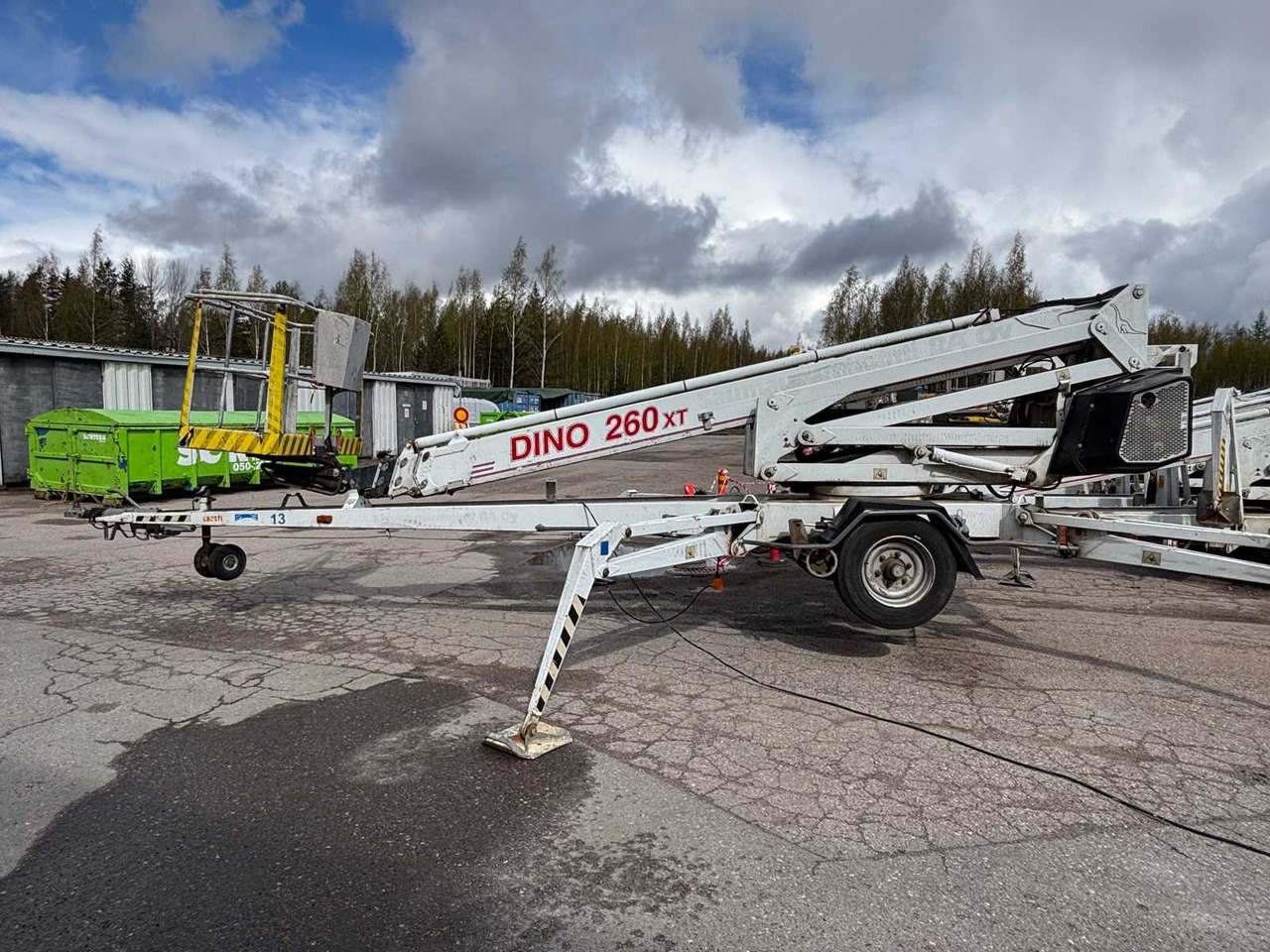 Trailer boom lift Dino 260XT - Plataforma elevadora remolcable: foto 2 Trailer boom lift Dino 260XT - Plataforma elevadora remolcable: foto 2