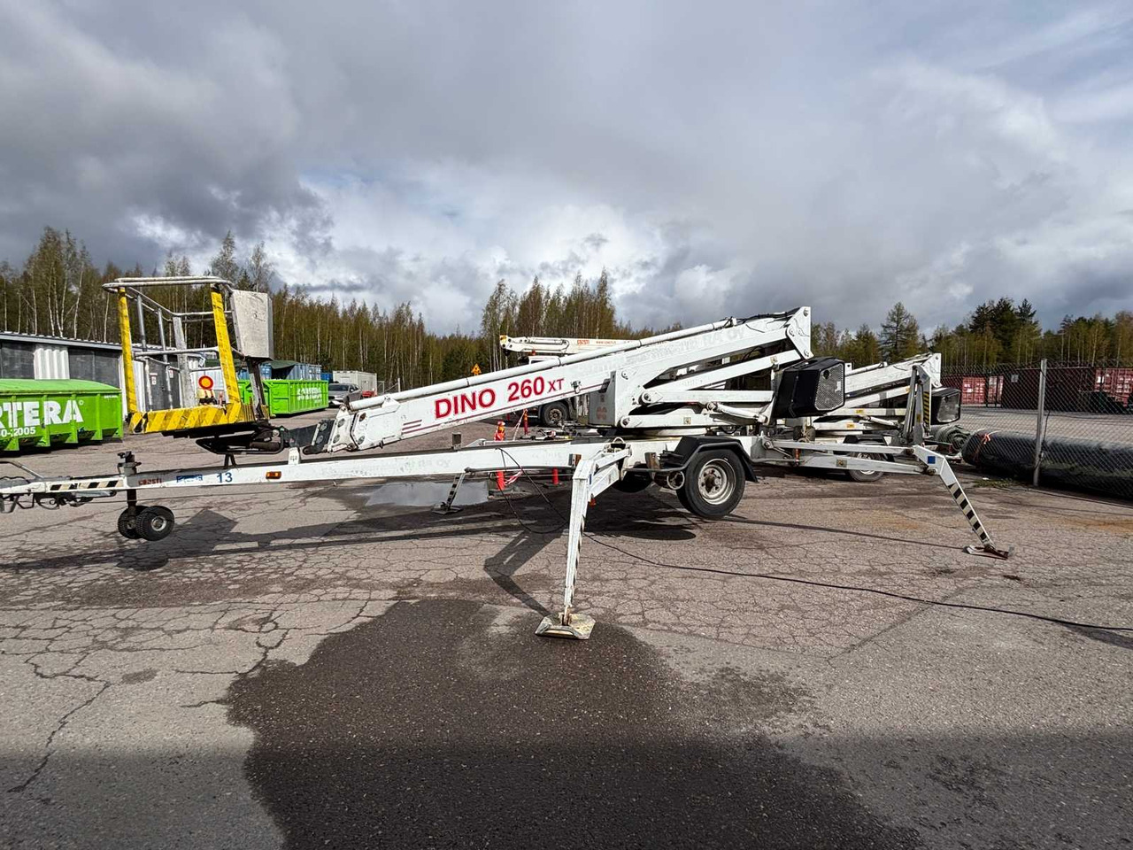 Trailer boom lift Dino 260XT - Plataforma elevadora remolcable: foto 1 Trailer boom lift Dino 260XT - Plataforma elevadora remolcable: foto 1