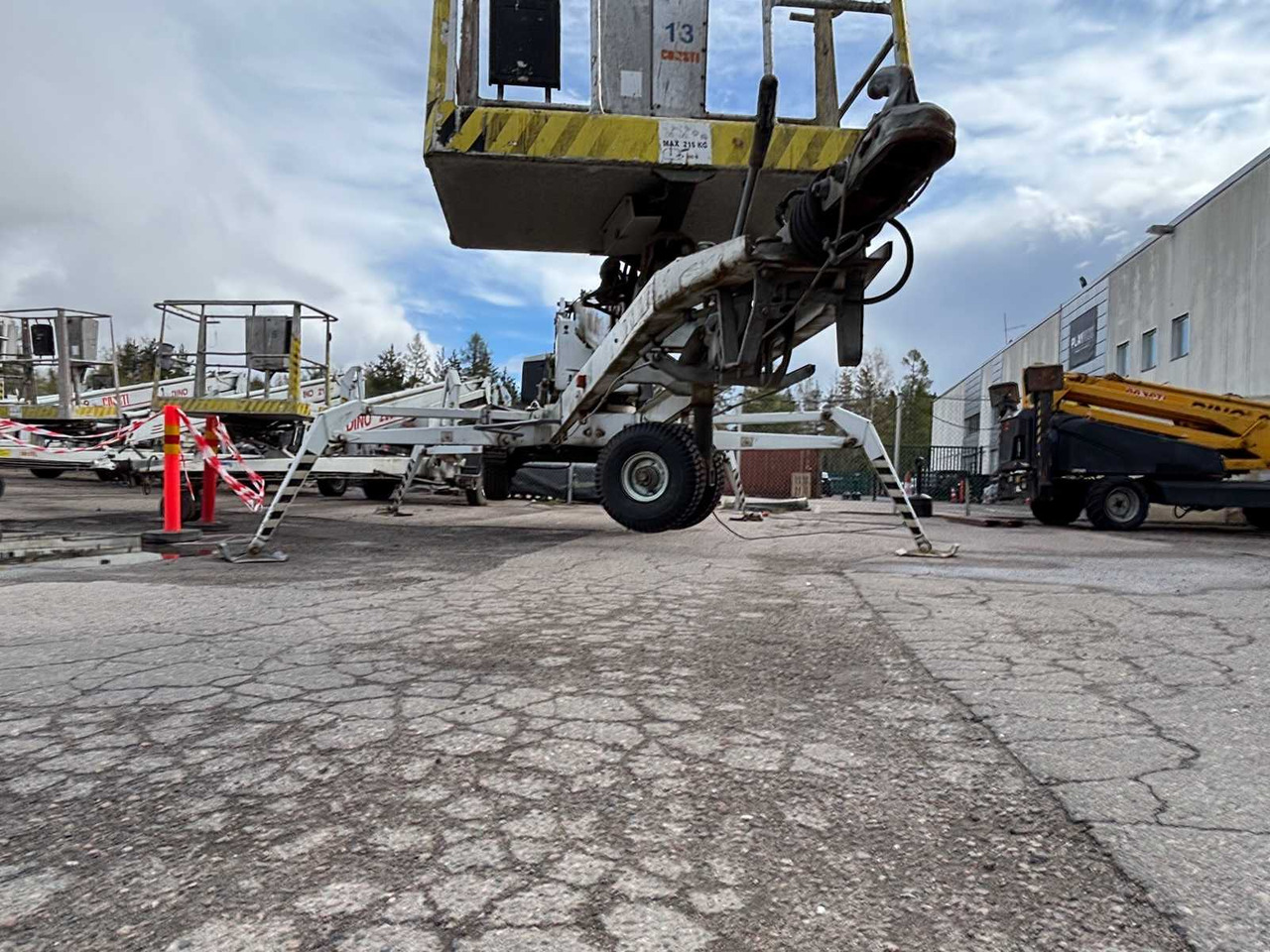 Trailer boom lift Dino 260XT - Plataforma elevadora remolcable: foto 5 Trailer boom lift Dino 260XT - Plataforma elevadora remolcable: foto 5