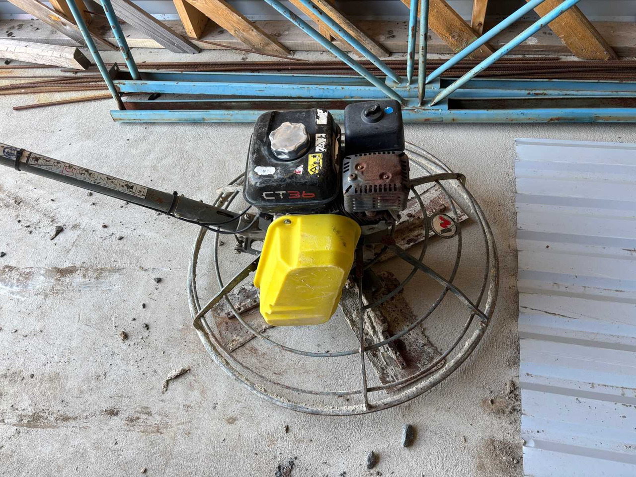 Wacker Neuson Trowel CT 36-5A concrete grinder - Fratasadora: foto 5 Wacker Neuson Trowel CT 36-5A concrete grinder - Fratasadora: foto 5