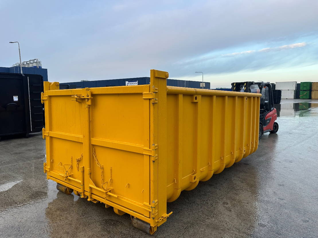 Sidalco 15 m3 kort met Franse klep deuren - Contenedor de gancho: foto 1 Sidalco 15 m3 kort met Franse klep deuren - Contenedor de gancho: foto 1