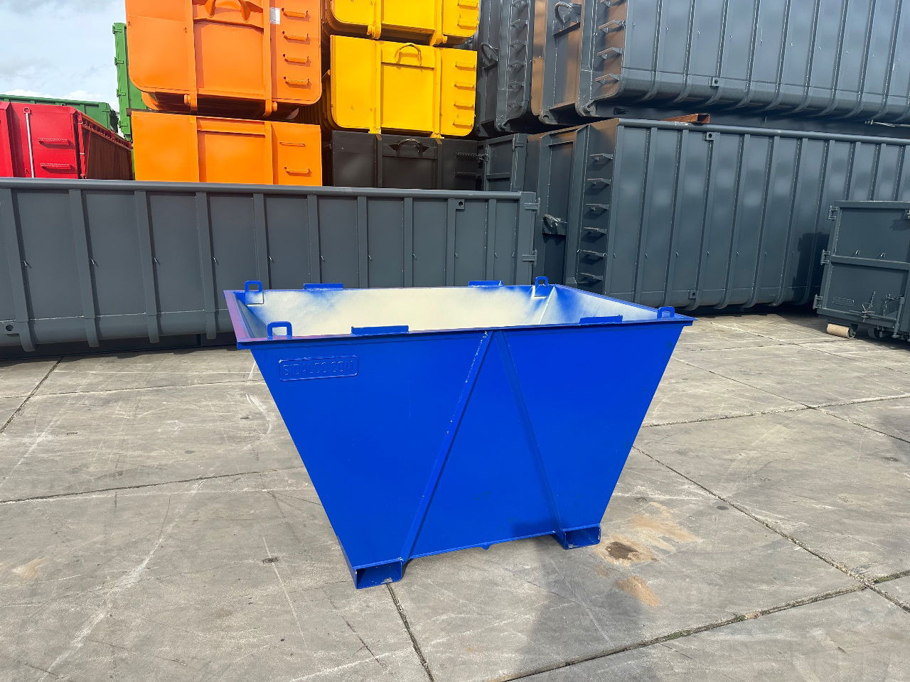 Sidalco 2 m3 sorteer bakjes - Contenedor de cadenas: foto 1 Sidalco 2 m3 sorteer bakjes - Contenedor de cadenas: foto 1