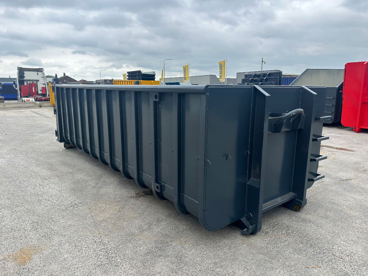 Sidalco 20 m3 Franse deur klep combinatie - Contenedor de gancho: foto 1 Sidalco 20 m3 Franse deur klep combinatie - Contenedor de gancho: foto 1