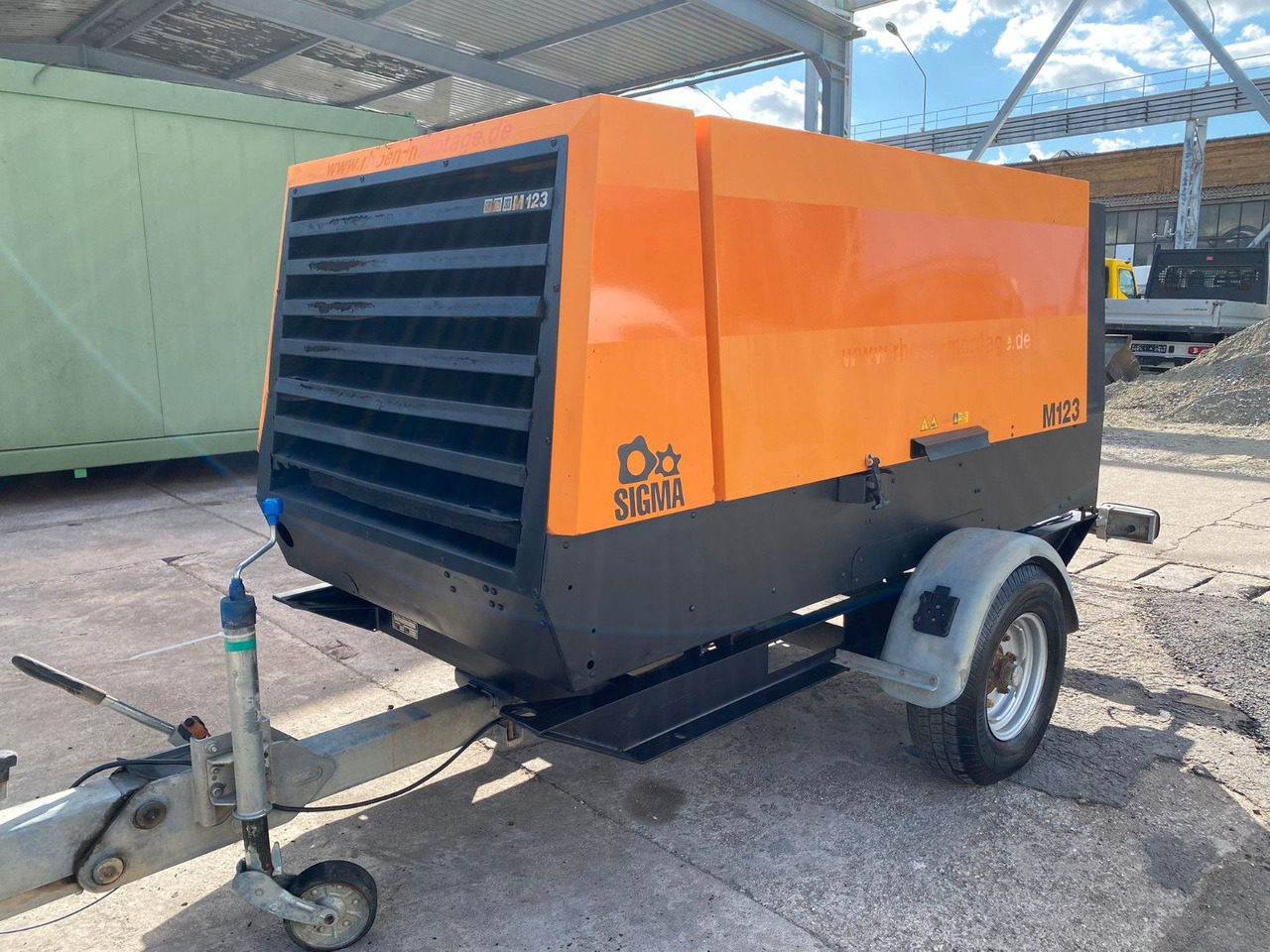 Kaeser M123 Kompressor Sigma Pilob 2,2 - Compresor de aire: foto 1 Kaeser M123 Kompressor Sigma Pilob 2,2 - Compresor de aire: foto 1