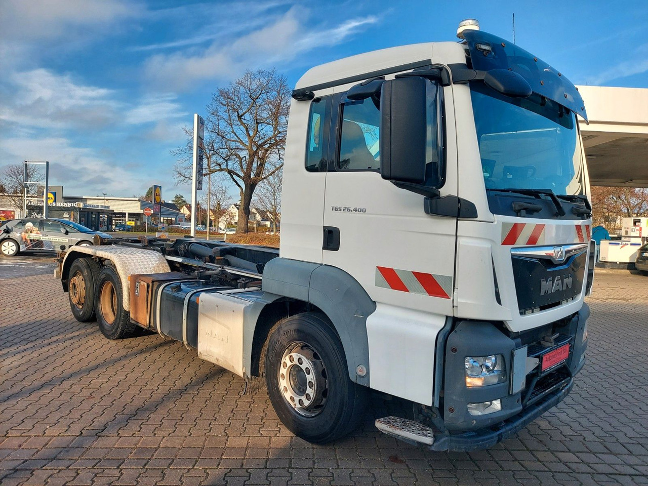 MAN 26.400 ABROLLER HIAB - Camión multibasculante: foto 3 MAN 26.400 ABROLLER HIAB - Camión multibasculante: foto 3