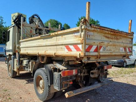 Mercedes-Benz ACTROS 1831 4X4 KRAN MEILER ALLRAD ATLAS KRAN - Camión volquete, Camión grúa: foto 3 Mercedes-Benz ACTROS 1831 4X4 KRAN MEILER ALLRAD ATLAS KRAN - Camión volquete, Camión grúa: foto 3