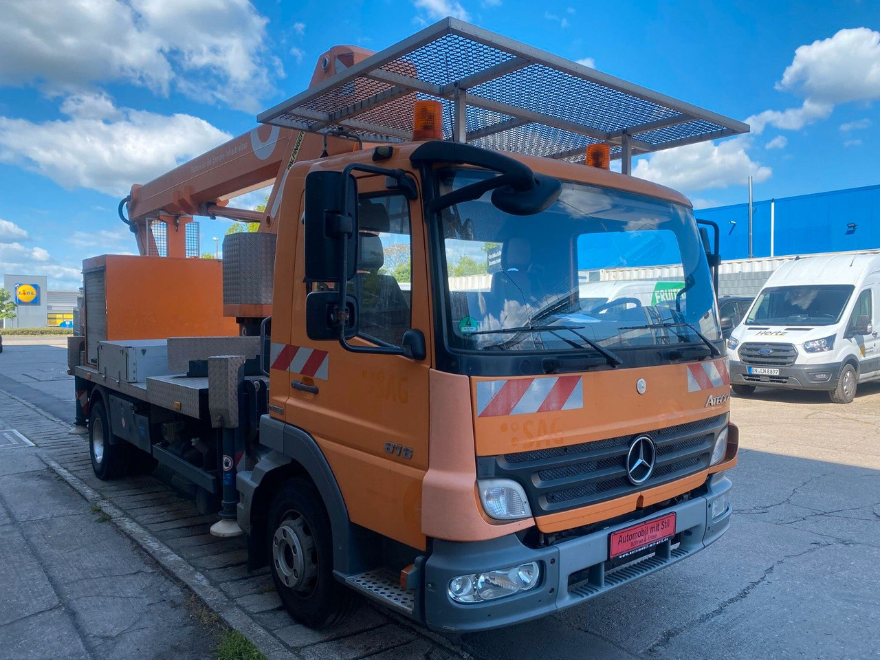 Mercedes-Benz ATEGO WUMAG ELEVANT WT230 23m TÜV - Camión con plataforma elevadora: foto 2 Mercedes-Benz ATEGO WUMAG ELEVANT WT230 23m TÜV - Camión con plataforma elevadora: foto 2