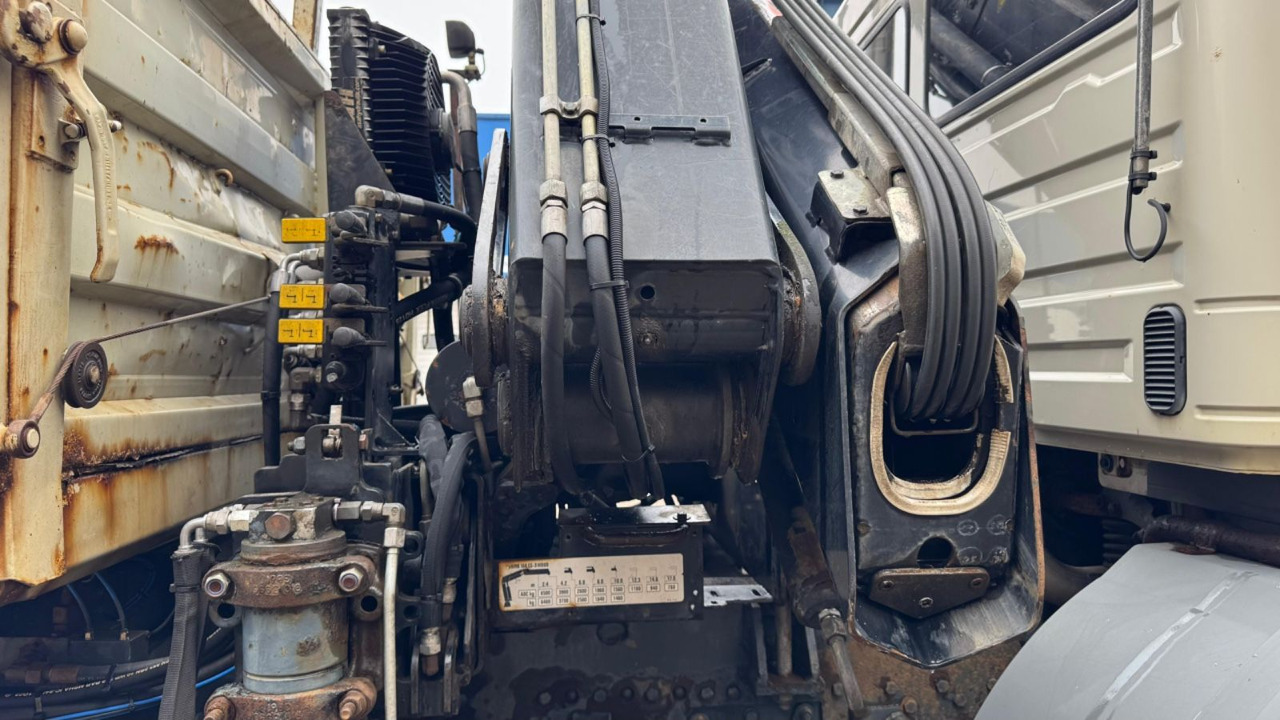Camión volquete, Camión grúa Mercedes-Benz AXOR 1828 MEILER HIAB 166 ES KRAN ALLRAD 4X4 Mercedes-Benz AXOR 1828 MEILER HIAB 166 ES KRAN ALLRAD 4X4: foto 15