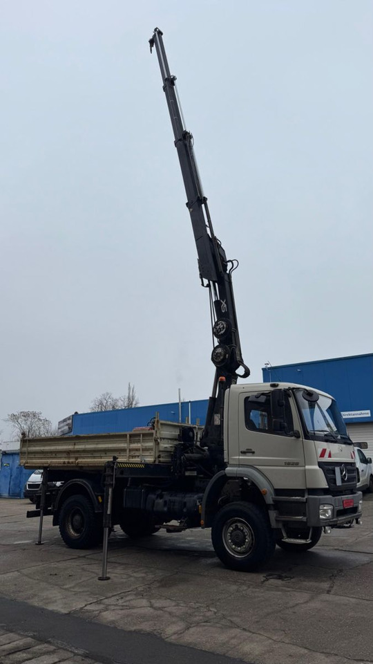 Camión volquete, Camión grúa Mercedes-Benz AXOR 1828 MEILER HIAB 166 ES KRAN ALLRAD 4X4 Mercedes-Benz AXOR 1828 MEILER HIAB 166 ES KRAN ALLRAD 4X4: foto 22