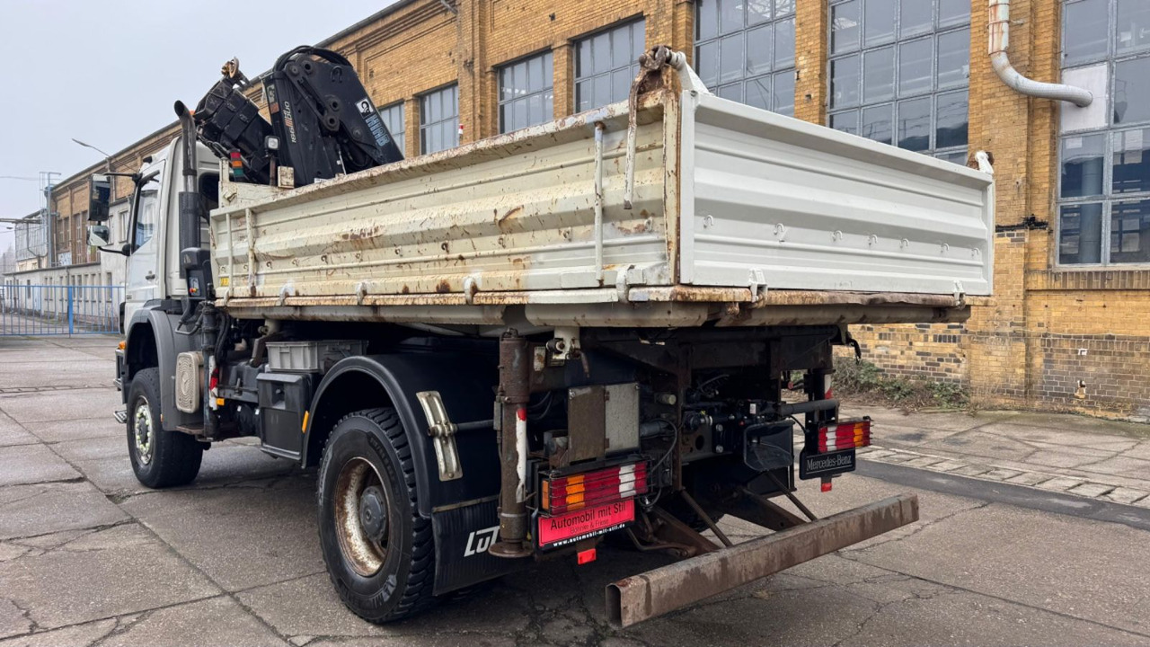 Camión volquete, Camión grúa Mercedes-Benz AXOR 1828 MEILER HIAB 166 ES KRAN ALLRAD 4X4 Mercedes-Benz AXOR 1828 MEILER HIAB 166 ES KRAN ALLRAD 4X4: foto 25
