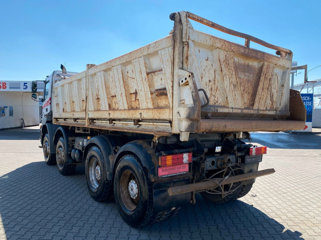 Camión volquete Mercedes-Benz Axor 2 C 4-Achser 3243 8x4 Kipp RETARDER MEILLER: foto 6