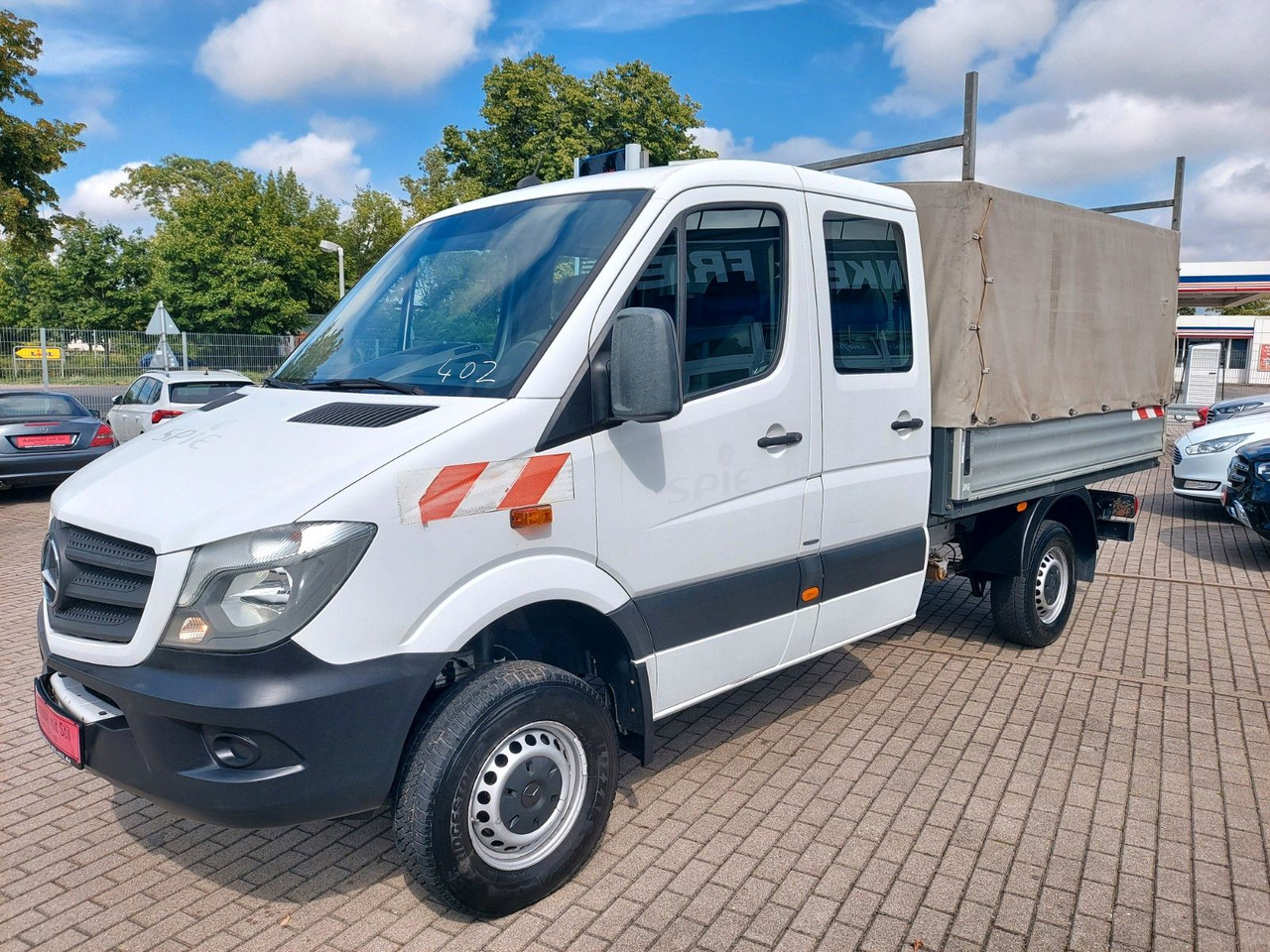 Mercedes-Benz Sprinter II Pritsche DoKa 316 4X4 Klima Standhei - Furgoneta con lona, Furgoneta combi: foto 4 Mercedes-Benz Sprinter II Pritsche DoKa 316 4X4 Klima Standhei - Furgoneta con lona, Furgoneta combi: foto 4