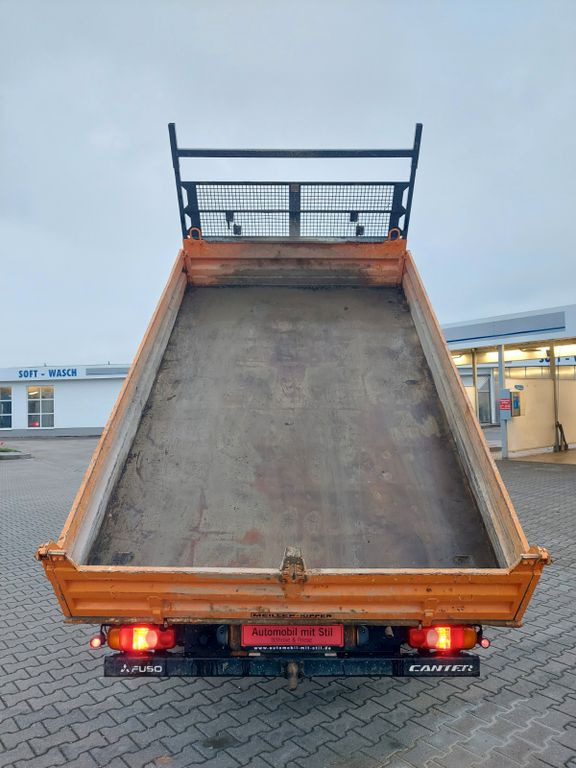 Furgoneta basculante, Furgoneta combi Mitsubishi CANTER FUSO DOKA 6 Sitze Klima 3 Seiten Kipper: foto 10
