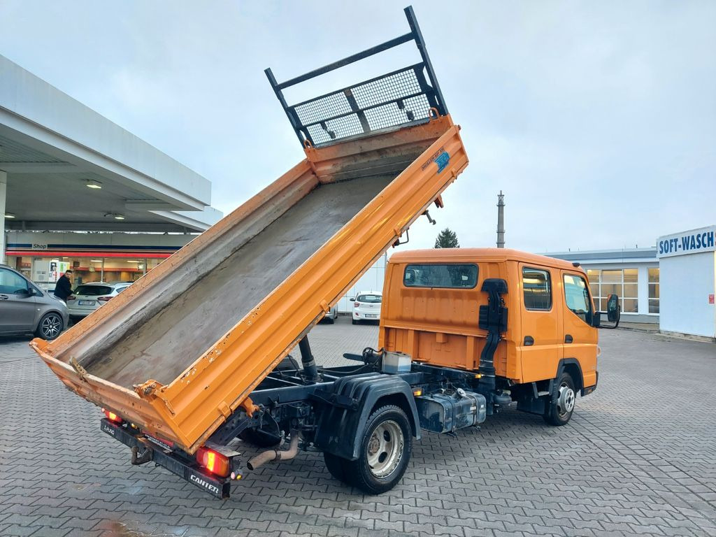 Furgoneta basculante, Furgoneta combi Mitsubishi CANTER FUSO DOKA 6 Sitze Klima 3 Seiten Kipper: foto 26