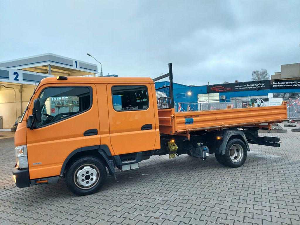 Furgoneta basculante, Furgoneta combi Mitsubishi CANTER FUSO DOKA 6 Sitze Klima 3 Seiten Kipper: foto 12