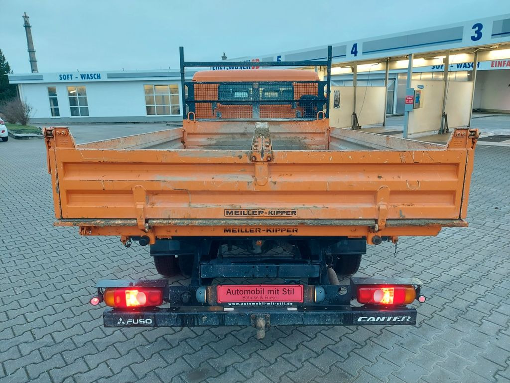 Furgoneta basculante, Furgoneta combi Mitsubishi CANTER FUSO DOKA 6 Sitze Klima 3 Seiten Kipper: foto 9