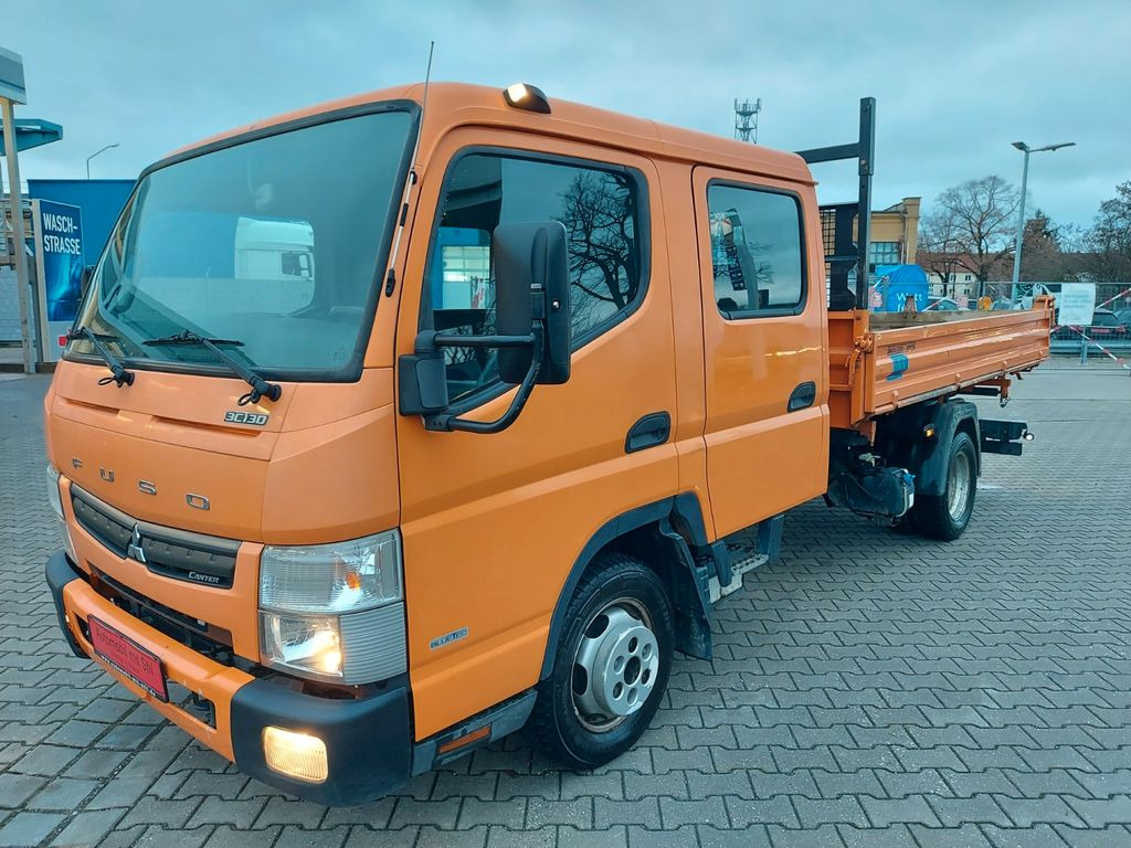 Furgoneta basculante, Furgoneta combi Mitsubishi CANTER FUSO DOKA 6 Sitze Klima 3 Seiten Kipper: foto 7