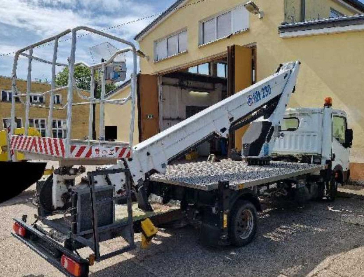 Camión con plataforma elevadora Nissan CABSTAR 35.11 HUBARBEITSBÜHNE LIFT 23 METER NEU: foto 7