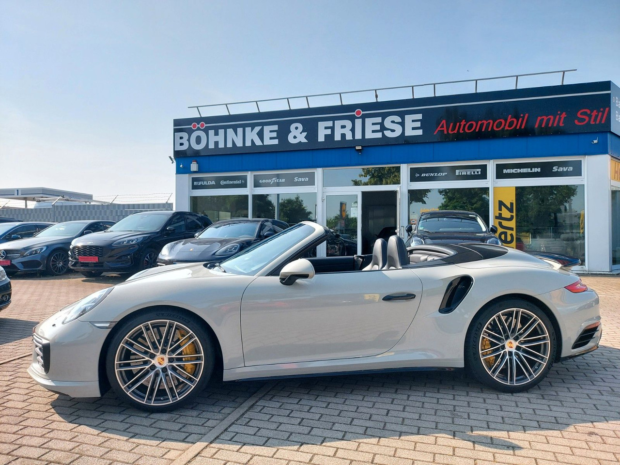 Coche Porsche 911 Turbo S Cabriolet ACC Bose Sitzlüft Garantie: foto 15