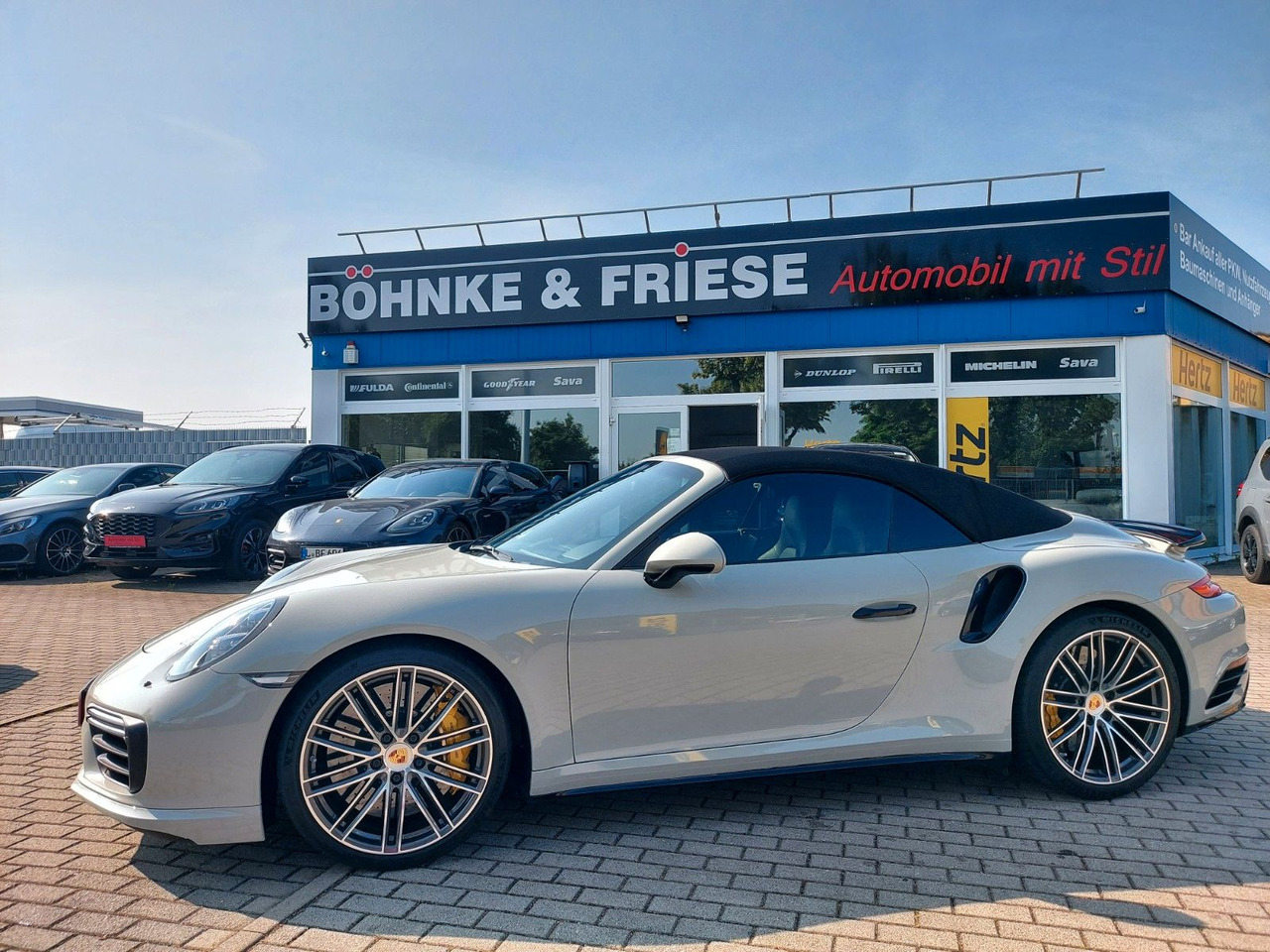 Coche Porsche 911 Turbo S Cabriolet ACC Bose Sitzlüft Garantie: foto 17